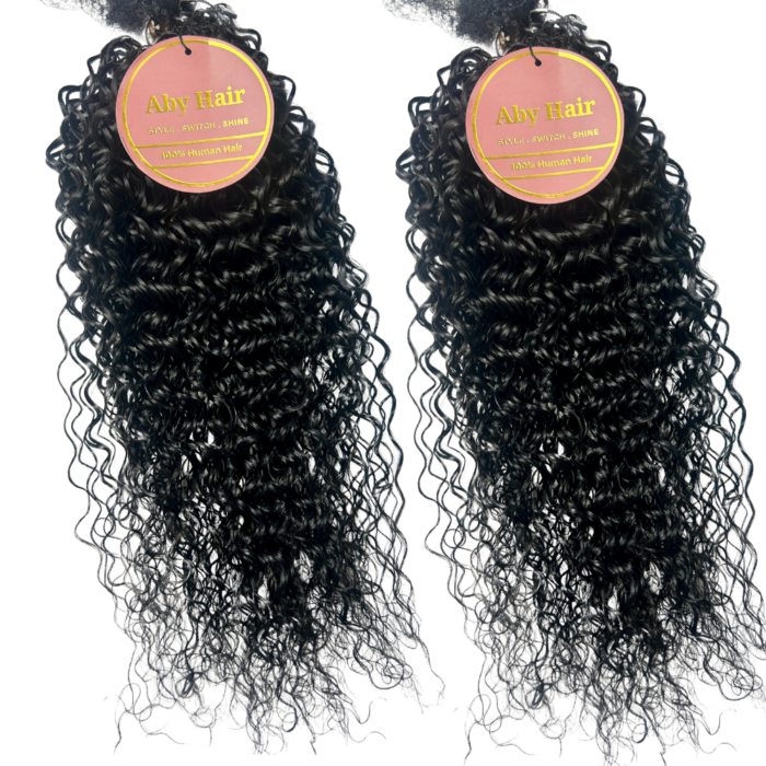 Aby Hair 16 Inch Water Wave Human Hair Crochet - Image 2